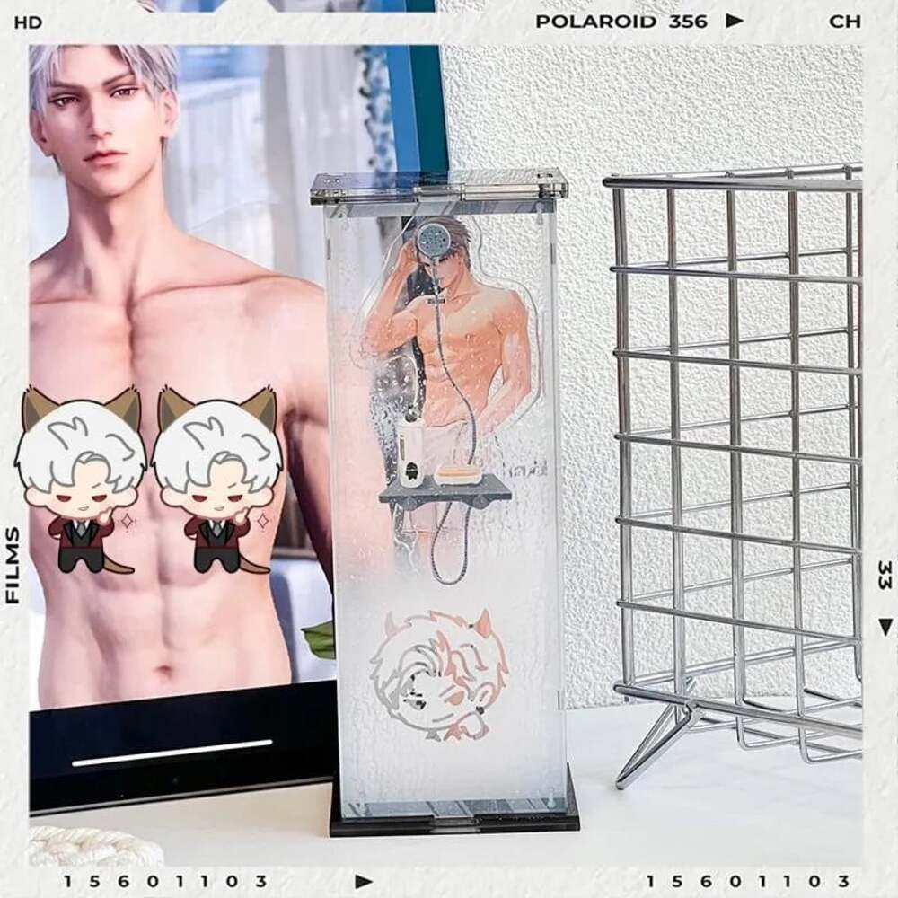 Sylus Bathroom Series Acrylic Stand - Love and Deepspace Peripheral, Stylish Des